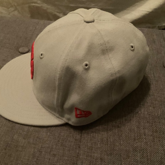 Men TORONTO RAPTORS 2019 NBA CHAMPIONS 59FIFTY HAT x NEW ERA  Grey And Red 7 3/8 - Picture 3 of 5